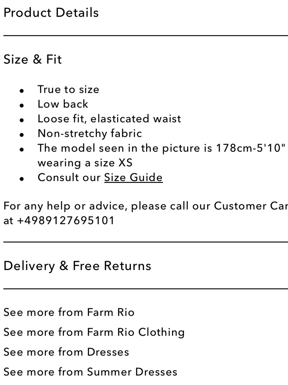 Farm Rio: FLORALINE MINI DRESS - Picture 14 of 14
